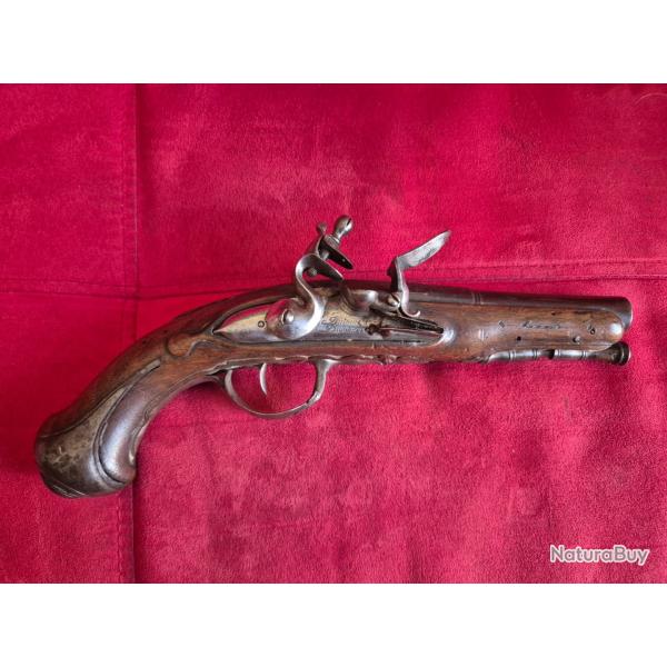 Pistolet a silex de voyage