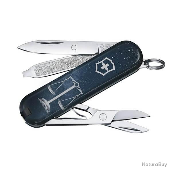 Couteau suisse Victorinox Classic SD Zodiac collection Balance ( 23 septembre - 22 octobre)