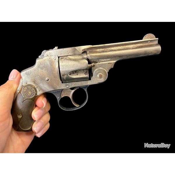 SMITH & WESSON SAFETY DA 3eme MODEL cal. 38sw num�ro de s�rie 104187