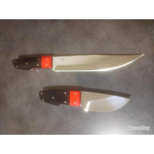 Set de chasse Coutelier G�rard Masse  , tranchant rasoir !!