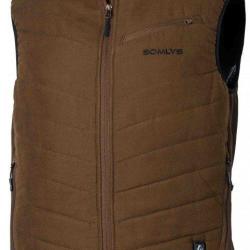 Gilet chauffant new Prestige marron SOMLYS-S