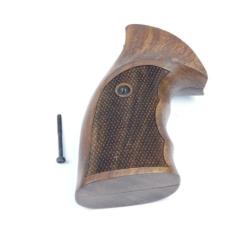 Plaquettes noyer pour Manurhin MR73  ambidextre