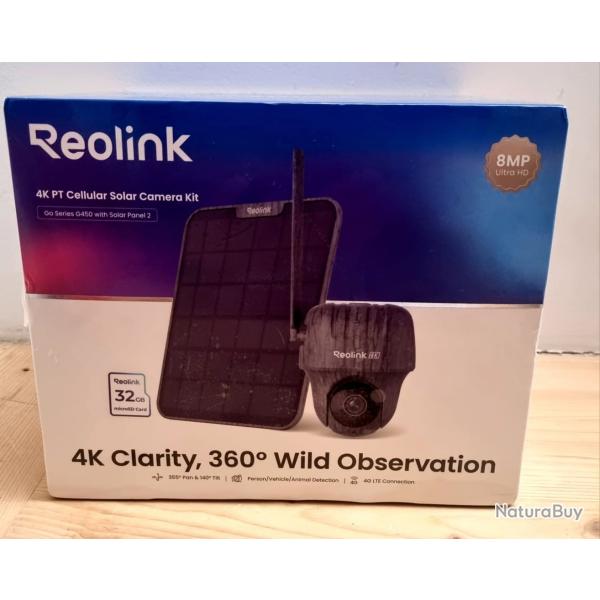 Reolink Go Series G450 cam�ra de chasse 4K 4G 8 MP
