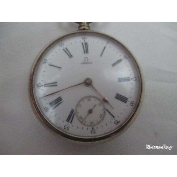 rare  montre de gousset  OMEGA   - fonctionne