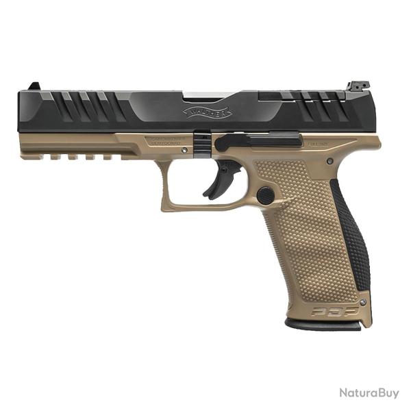 PIST PDP FULL SIZE 5'' FDE 9X19 - WALTHER