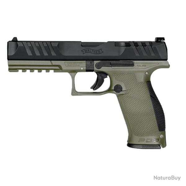 PIST PDP FULL SIZE 5'' OD GREEN 9X19 - WALTHER