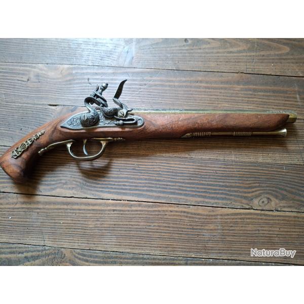 replique pistolet a silex Denix