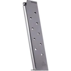 chargeur mecgar pistolet 1911 cal 45 acp capacit&eacute; 11 cartouches inox
