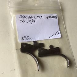 VENDU PAR LE-CUIRASSIER PAIRE DE DETENTES POUR FUSILS HAMMERLESS CAL12/16