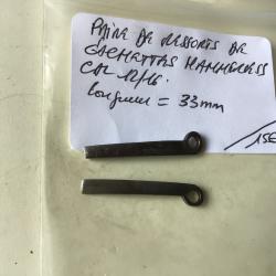 VENDU PAR LE-CUIRASSIER PAIRE DE RESSORTS DE G&Acirc;CHETTES  POUR FUSILS HAMMERLESS CAL12/16