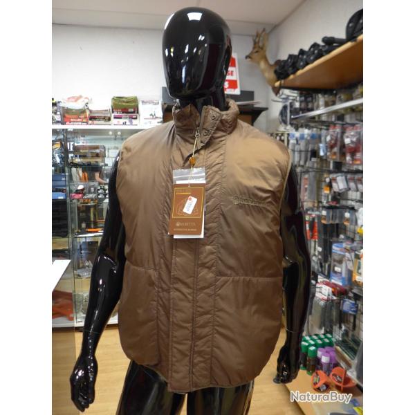Veste sans manches BERETTA marron, neuve, d�stockage