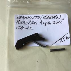 VENDU PAR LE-CUIRASSIER  GACHETTE GAUCHE FUSIL ANGELO ZOLI SUPERPOS&Eacute; CALIBRE 12
