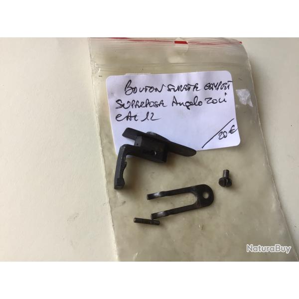 VENDU PAR LE-CUIRASSIER  BOUTON S�RET� COMPLET FUSIL ANGELO ZOLI SUPERPOS� CALIBRE 12