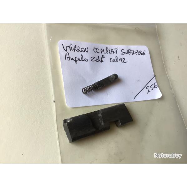 VENDU PAR LE-CUIRASSIER  VERROU DE CANONS COMPLET FUSIL ANGELO ZOLI SUPERPOS� CALIBRE 12