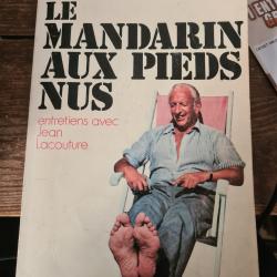 Le mandarin aux pieds nus Andre Minkowski entretiens avec Jean Lacouture Seuil