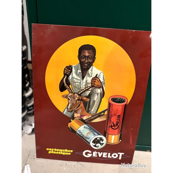plaque en "�mail " collector GEVELOT
