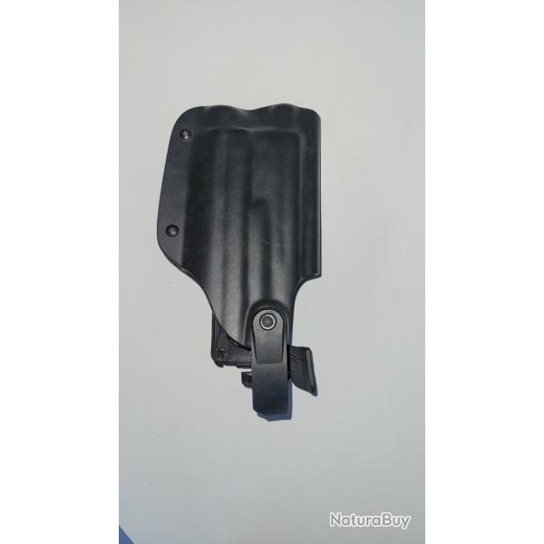 Blade Tech holster rigide Noir Gaucher pour FNX45 tactical avec lampe et RMR + Support ceinture