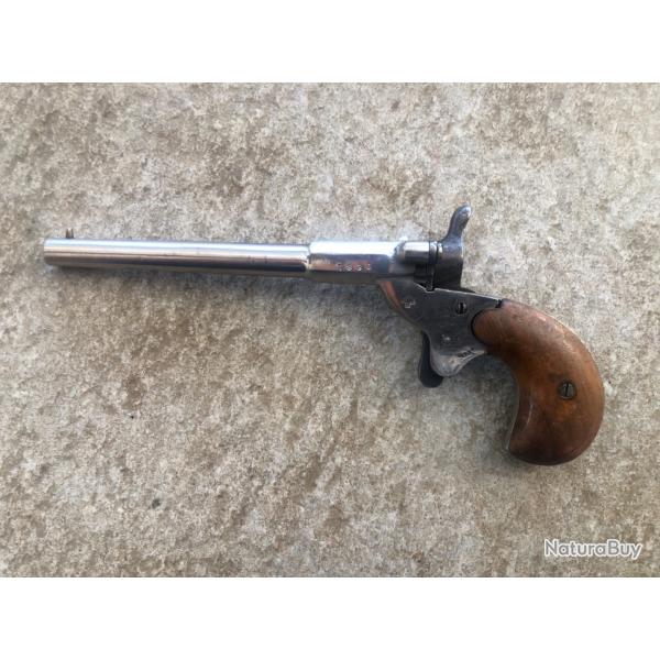 PISTOLET CYCLISTE CALIBRE 6MM FLOBERT 22 SHORT