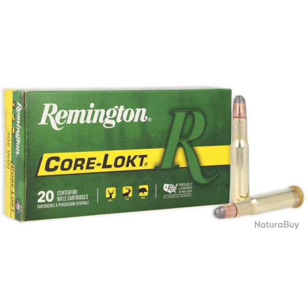 Cartouches Remington 30-30 170gr SPCL