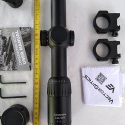 Vend lunette Vector Optics Constantine 1-8x24