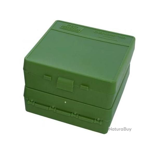 Boite de rangement x100 cartouches MTM calibre 45acp