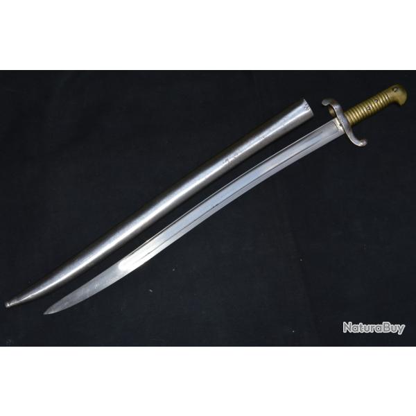 SABRE BAIONNETTE MOD 1842-CARABINE CHASSEUR A PIED MODELE 1842-1846-1853-1859 & TABATIERE1867