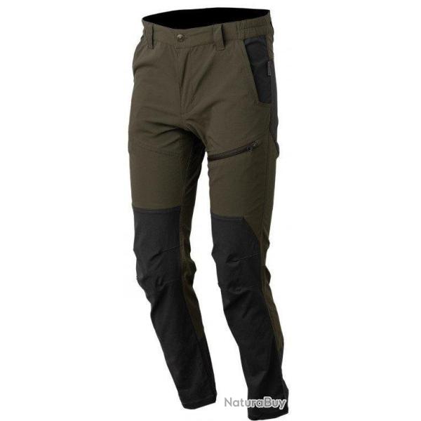 Pantalon de chasse extensible Light-Flex kaki SOMLYS-38