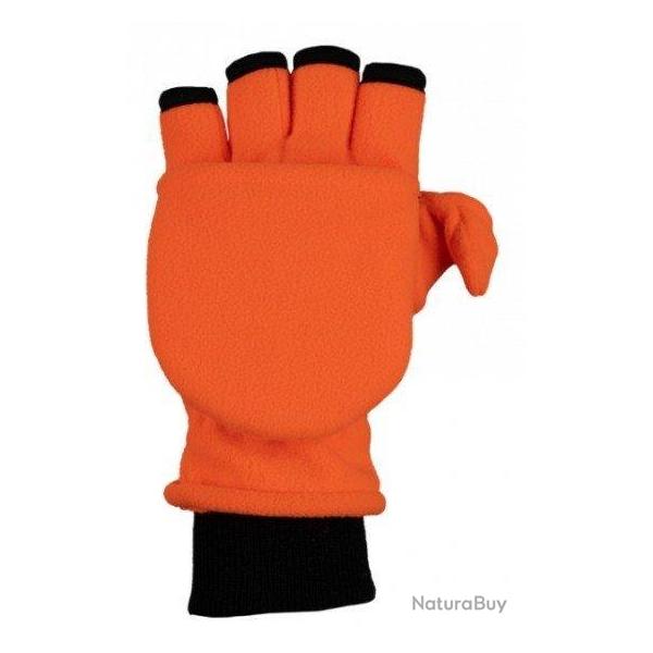 Mitaines polaire orange TREELAND-XL