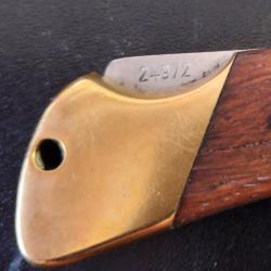 ?Titre : Couteau pliant PUMA 970 Game-Warden (1972) - Bo?te d'origine