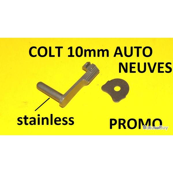 lot inox COLT 1911 GOUVERNEMENT / DELTA ELITE / 10MM AUTO - VENDU PAR JEPERCUTE (SW579)
