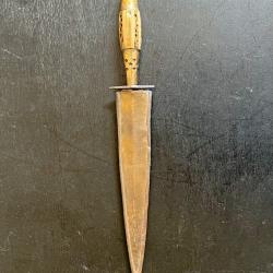ANCIEN BELLE DAGUE EUROPEENNE TRES DECOREE, ESPAGNOLE, ITALIENNE, CORSE