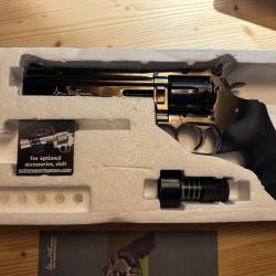 Revolver Airsoft Dan Wesson 6" High Power Co2 (ASG) - &Eacute;tat neuf - steel grey