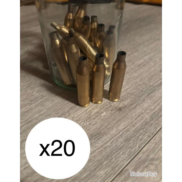 20 douilles 243.win