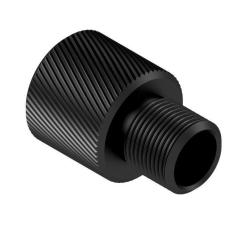 Adaptateur silencieux pistolet - 1/2x28 (1/2 UNEF) vers M14x1 LH (&agrave; gauche)
