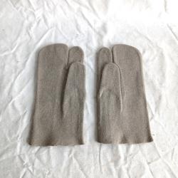 Equipement allemand WW2 - DE237710a  Paire de sous gant deux doigts