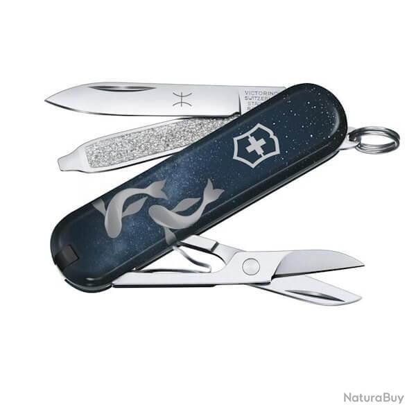 Couteau suisse Victorinox Classic SD Zodiac collection Poissons (20 f�vrier - 20 mars)