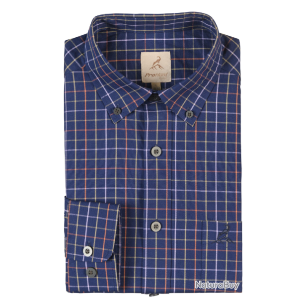 Chemise � manches longues Ferte bleue PRO HUNT-3XL
