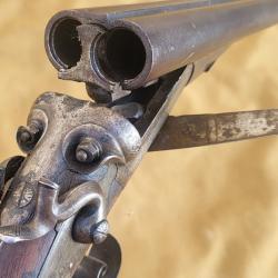 Fusil a chiens percussion centrale Calibre 20