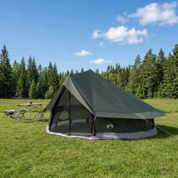 Tente Tipi Vert arm&eacute;e 800 x 800 x 430 cm Polyester et Acier