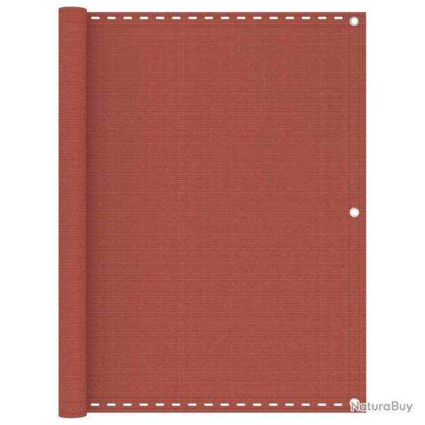 �cran de balcon Terre cuite 120x300 cm PEHD