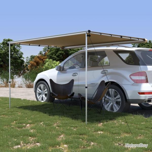 Auvent de camping-car et caravane 3x2x2,15 m Beige