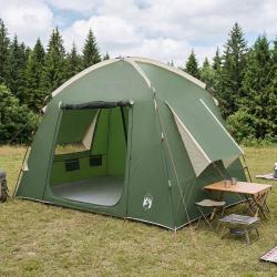 Tente Cabane avec toit Vert 210 x 210 x 138 cm Polyester