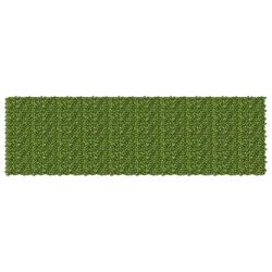 &Eacute;cran de balcon avec feuilles Vert et jaune 500 x 150 cm