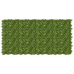 &Eacute;cran de balcon avec feuilles Vert et jaune 200 x 100 cm