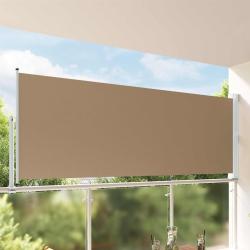 Auvent lat&eacute;ral 160 x 300 cm 100% polyester fer acier