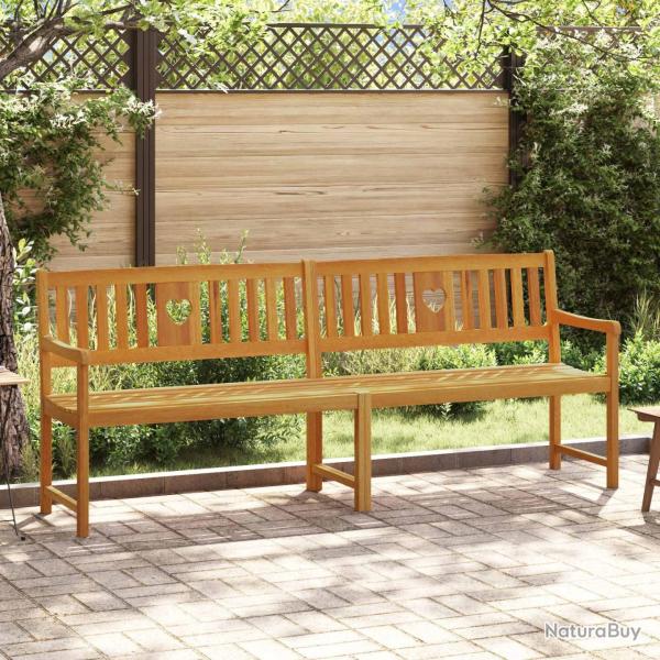 Banc ext�rieur Naturel 220 x 55,5 x 90 cm Bois d'Acacia Massif