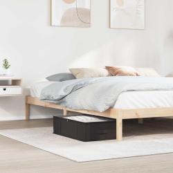 Bo&icirc;te de rangement avec fen&ecirc;tre transparente 2 pcs Anthracite