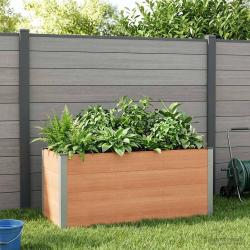 Jardini&egrave;re sur&eacute;lev&eacute;e Marron 150 x 50 x 91 cm