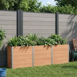 Jardini&egrave;re sur&eacute;lev&eacute;e Marron 300 x 50 x 91 cm