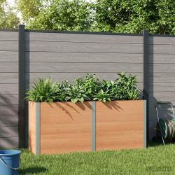 Jardini&egrave;re sur&eacute;lev&eacute;e Marron 200 x 50 x 91 cm